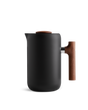 Matte Black + Walnut